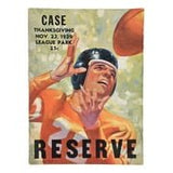 Case vs Western Reserve November 23 1939 Official Game Program - Sports Integrity