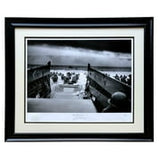 World War II D - Day Limited Edition Framed 23x28 Hulton Archive Giclee - Sports Integrity