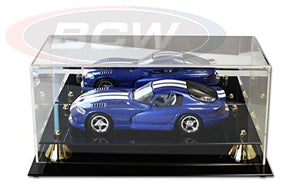 BCW Acrylic 1:18 Scale Display W/ Mirror - Sports Integrity