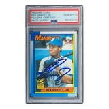 Ken Griffey Jr Signed Mariners 1990 Topps #336 Rookie Card PSA/DNA Gem MT 10 - Sports Integrity