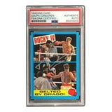 Dolph Lundgren Signed Ivan Drago 1985 Topps #21 Trading Card PSA/DNA - Sports Integrity