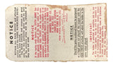 1951 World Series Game 6 Ticket Stub New York Yankees vs Giants DiMaggio Last WS - Sports Integrity