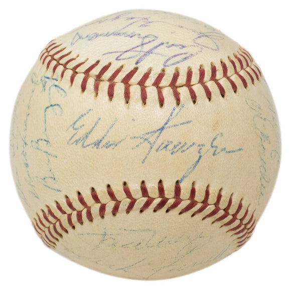 1958 Philadelphia Phillies (26) Signed Baseball Ashburn Roberts +24 Others PSA - Sports Integrity