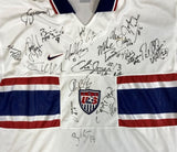 Mid 1990s USA Men's Soccer (18) Team Signed Nike Soccer Jersey BAS LOA - Sports Integrity