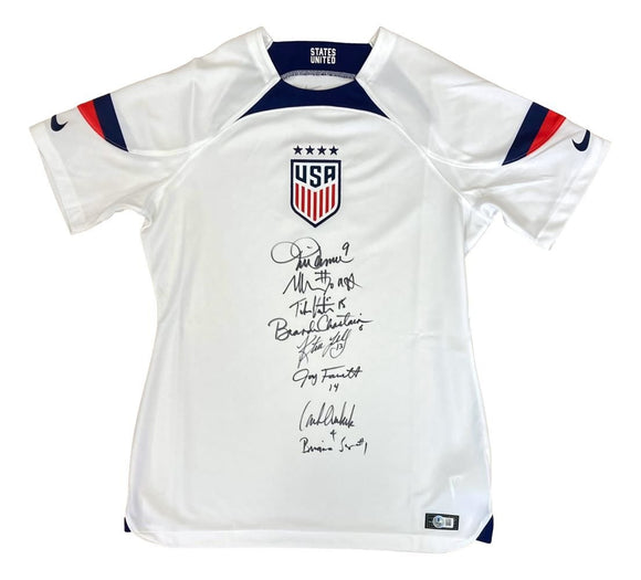 1999 USA Soccer Women's Team Signed Nike Soccer Jersey BAS ITP - Sports Integrity