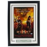 Brendan Fraser Signed Framed 11x17 The Mummy Poster Photo BAS - Sports Integrity