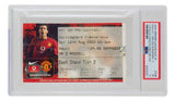 2003 Manchester United Cristiano Ronaldo Rookie Slabbed Ticket Stub PSA/DNA Fr 1.5 - Sports Integrity