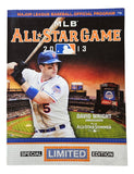 2013 MLB All Star Game Program - Sports Integrity