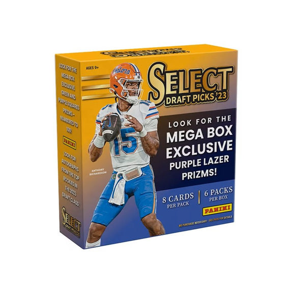 2023 Panini Select Draft Picks Football Retail Trading Card Box - Sports Integrity