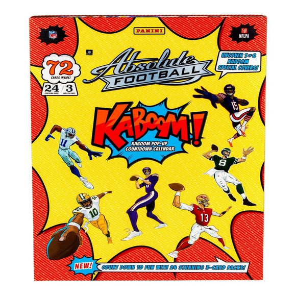 2024 Panini Absolute Football Kaboom Countdown Calendar - Sports Integrity