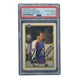 Dale Hawerchuk Signed 1990 Bowman #129 Buffalo Sabres Hockey Card PSA/DNA - Sports Integrity