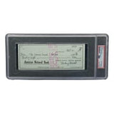 Stan Musial St. Louis Cardinals Signed Bank Check PSA/DNA 85025584 - Sports Integrity