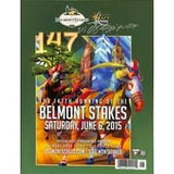 Victor Espinoza Signed 2015 Belmont Stakes Official Program Steiner - Sports Integrity