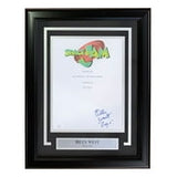 Billy West Signed Framed Space Jam Script Cover Bugs Inscribed JSA - Sports Integrity