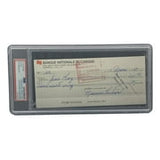 Maurice Richard Signed Montreal Canadiens Bank Check #42 PSA/DNA - Sports Integrity