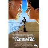 Ralph Macchio Signed 11x17 The Karate Kid poster Photo Karate Kid Inscr JSA - Sports Integrity