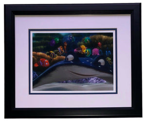 Finding Nemo Framed School Of Fish 11x14 Disney Commemorative Photo - Sports Integrity