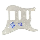 Joe Elliott Phil Collen Def Leppard Signed Gray Guitar Pick Guard JSA ITP - Sports Integrity