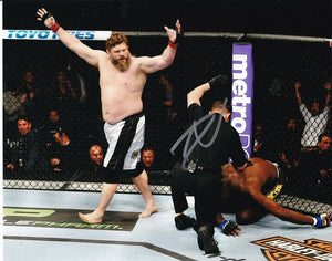 Roy Nelson Signed 8x10 UFC Photo vs Cheick Kongo SI - Sports Integrity