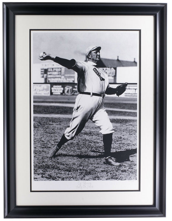 Cy Young Framed 16.5x22 Historical Photo Archive LimitedEdition Giclee - Sports Integrity