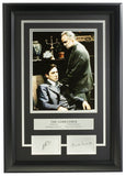 Al Pacino Marlon Brando Framed 8x10 The Godfather Photo Laser Engraved Signature - Sports Integrity