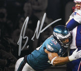 Brandon Graham Signed Framed 11x14 Philadelphia Eagles Spotlight Photo JSA ITP - Sports Integrity