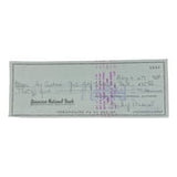 Stan Musial St. Louis Cardinals Signed Bank Check #5540 BAS - Sports Integrity