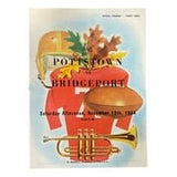 Pottstown vs Bridgeport High School Football Program November 13 1954 - Sports Integrity