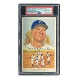 Duke Snider Dodgers Signed 4x6 Perez - Steele Postcard PSA/DNA Gem MT 10 - Sports Integrity