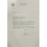 President Ronald Reagan Signed Letter BAS AC22609 - Sports Integrity