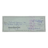 Stan Musial St. Louis Cardinals Signed Bank Check #5640 BAS - Sports Integrity