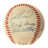 MLB 500 Home Run Club (12) Signed NL Baseball Mantle Williams Mays & More JSA - Sports Integrity