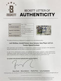 Golf Greats Signed First Day Cover Arnold Palmer Jack Nicklaus & More BAS LOA - Sports Integrity