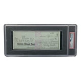 Stan Musial St. Louis Cardinals Signed Bank Check PSA/DNA 85025607 - Sports Integrity