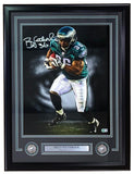 Brian Westbrook Signed Framed 16x20 Philadelphia Eagles Photo BAS