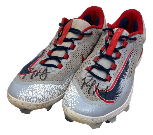 Paul Goldschmidt Twice Signed 2023 Game Used Cardinals Nike Cleats 2 Fanatics