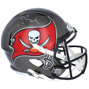 Tom Brady Signed Tampa Bay Buccaneers FS Authentic Speed Helmet Fanatics