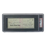 Stan Musial St. Louis Cardinals Signed Bank Check PSA/DNA 85025571 - Sports Integrity