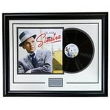 Frank Sinatra Framed The Voice Vinyl Record w/ Laser Engraved Signature - Sports Integrity