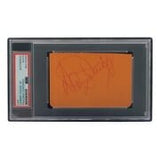 Sammy Davis Jr Signed Slabbed Rat Pack Cut Signature PSA/DNA 85076494 - Sports Integrity