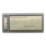 Maurice Richard Signed Montreal Canadiens Bank Check #94A PSA/DNA - Sports Integrity