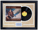 Stevie Wonder Framed 1972 Talking Book Record w/ Laser Engraved Signature - Sports Integrity