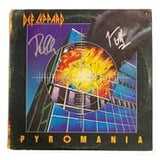 Joe Elliott Phil Collen Signed Def Leppard 1983 Pyromania Vinyl Record JSA 965 - Sports Integrity