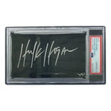 Hulk Hogan Signed Slabbed WWE WWF Cut Signature PSA/DNA Auto Gem MT 10 - Sports Integrity