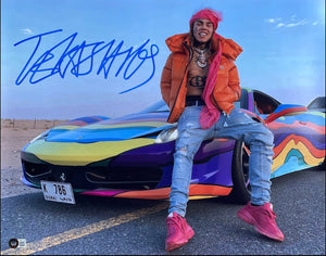 Tekashi 6ix9ine With Car Signed 16x20 Photo BAS - Sports Integrity