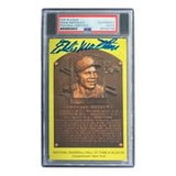 Eddie Mathews Signed 4x6 Milwaukee Braves HOF Plaque Card PSA/DNA 85025796 - Sports Integrity