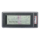 Stan Musial St. Louis Cardinals Signed Bank Check PSA/DNA 85025605 - Sports Integrity