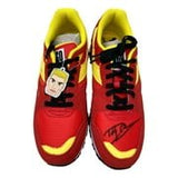 Dolph Lundgren Signed Rocky IV Drago Full Suede Shoes Size 8 PSA Hologram - Sports Integrity