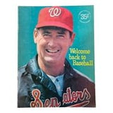 Washington Senators 1969 Official Program Scorecard - Sports Integrity