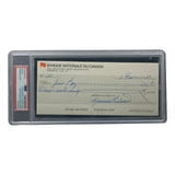 Maurice Richard Signed Montreal Canadiens Bank Check #41 PSA/DNA - Sports Integrity